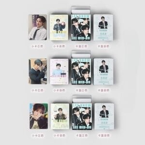 STRAY KIDS '' Lee Know '' Çift Yön Baskılı Hologramlı/Lomo Card Seti