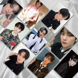 STRAY KIDS '' Lee Know '' Çift Yön Baskılı Hologramlı/Lomo Card Seti