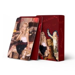 BLACKPINK '' Hank & Rose '' Çift Yön Baskılı Lomo Card Seti