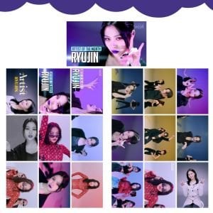 ITZY Ryujin '' Artist Of The Month '' Fotokart Seti