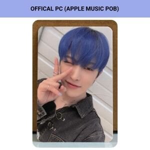 ATEEZ Hongjong '' ZERO : FEVER Pt.1  '' Apple Music POB Photocard