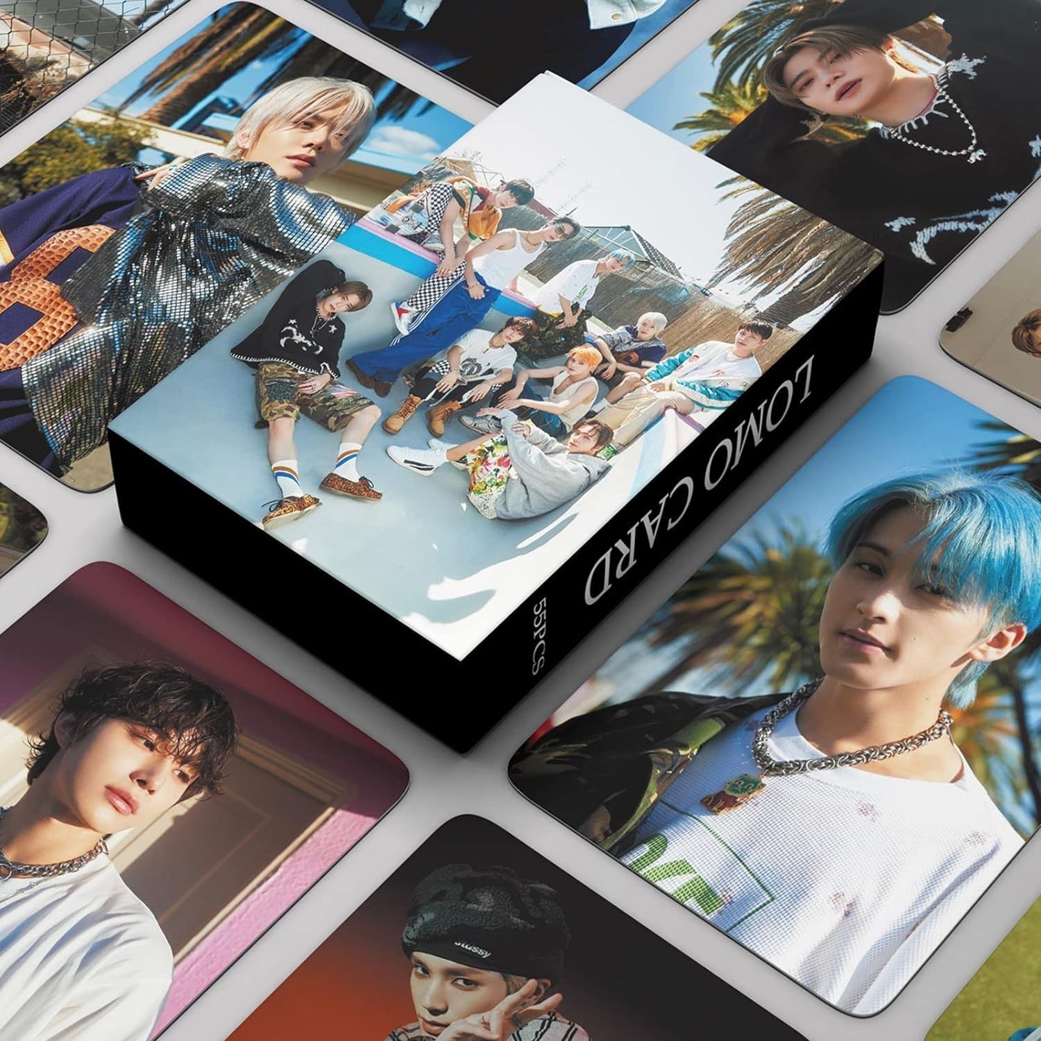 NCT 127 '' Ay Yo '' Çift Yön Baskılı Lomo Card Seti