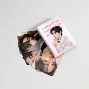 ENHYPEN '' Sunghoon '' Çift Yön Baskılı Hologramlı/Lomo Card Seti