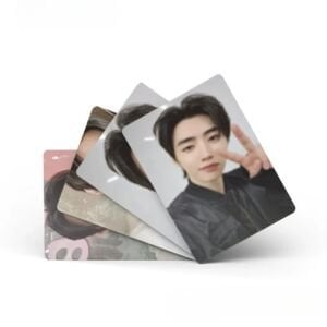 ENHYPEN '' Sunghoon '' Çift Yön Baskılı Hologramlı/Lomo Card Seti