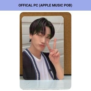 ATEEZ San  '' ZERO : FEVER Pt.1  '' Apple Music POB Photocard