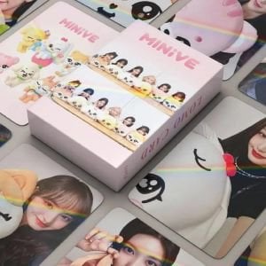 IVE '' MINiVE ''  Çift Yön Baskılı Hologramlı Laser/Lomo Card Seti