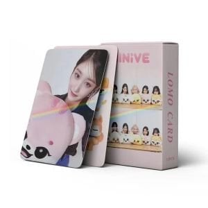 IVE '' MINiVE ''  Çift Yön Baskılı Hologramlı Laser/Lomo Card Seti