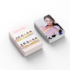 IVE '' MINiVE ''  Çift Yön Baskılı Hologramlı Laser/Lomo Card Seti