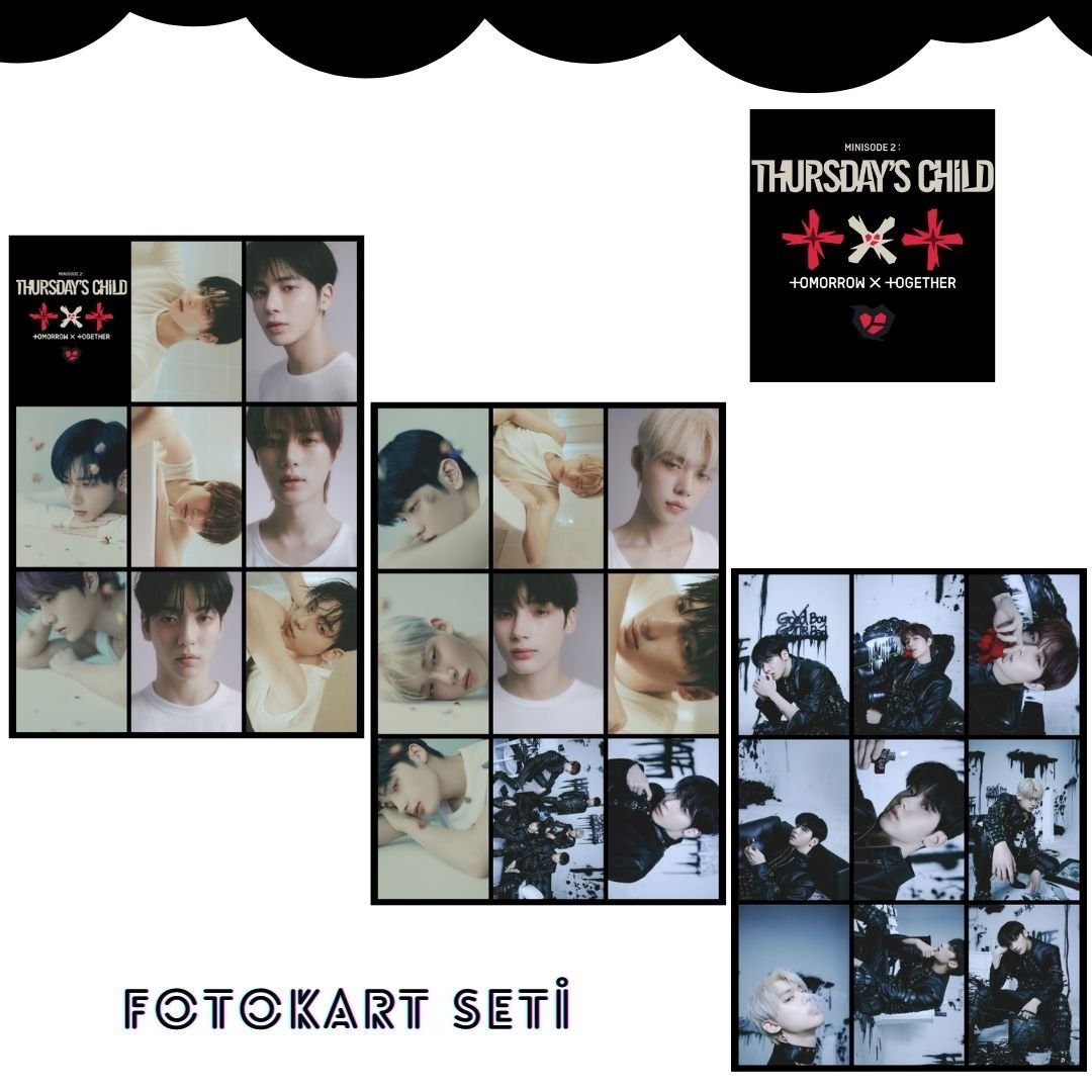 TXT  ''minisode 2: THURSDAY'S CHILD '' Fotokart Seti