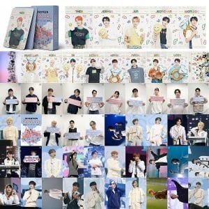 SEVENTEEN '' Carat Land '' Çift Yön Baskılı Lomo Card Seti