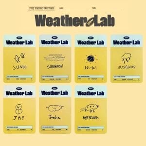 ENHYPEN '' 2022 Season Greeting's Weather Lab '' Kart Seti