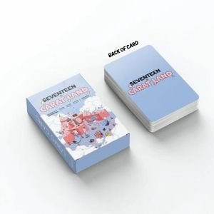 SEVENTEEN '' Carat Land '' Çift Yön Baskılı Lomo Card Seti