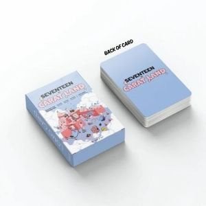 SEVENTEEN '' Carat Land '' Çift Yön Baskılı Lomo Card Seti