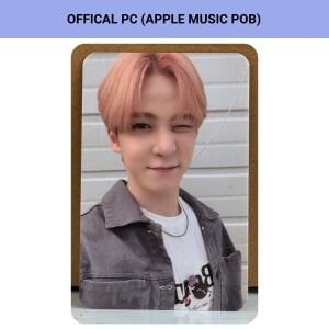 ATEEZ Yunho '' ZERO : FEVER Pt.1  '' Apple Music POB Photocard