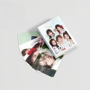 KIIKII Çift Yön Baskılı Hologramlı/Lomo Card Seti