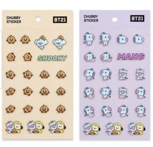 BTS BT21 Sticker Set 2