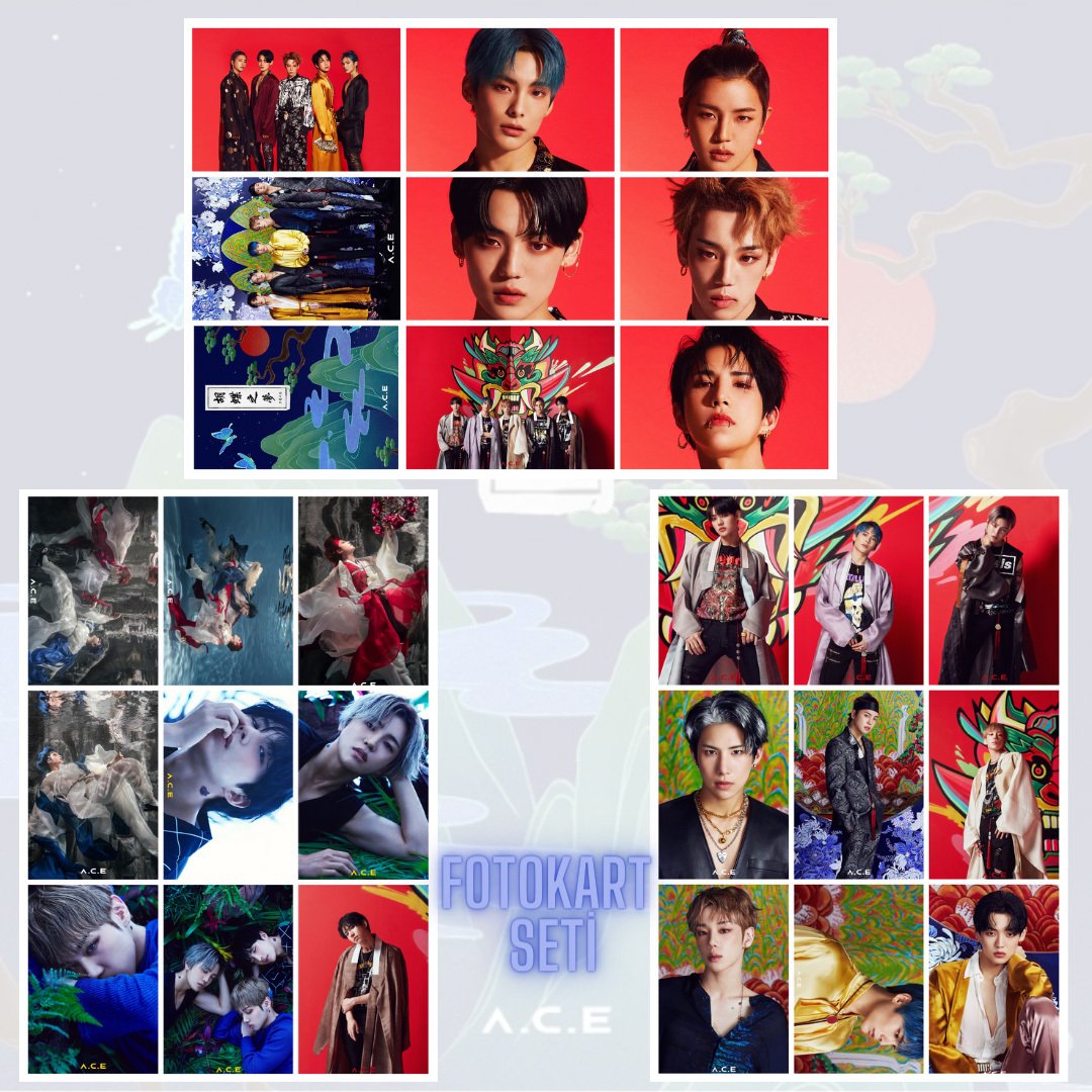 A.C.E ''HJZM : The Butterfly Phantasy'' Fotokart Seti