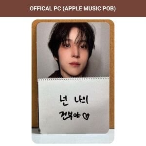 ATEEZ Yunho '' GOLDEN HOUR : Part.4 '' Digipack Ver. Apple Music POB Photocard