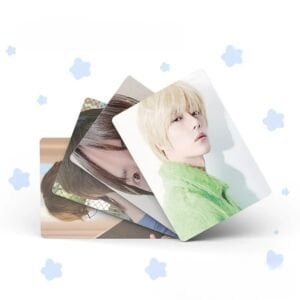 TXT '' Beomgyu '' Çift Yön Baskılı Hologramlı/Lomo Card Seti