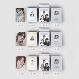 TXT '' Beomgyu '' Çift Yön Baskılı Hologramlı/Lomo Card Seti