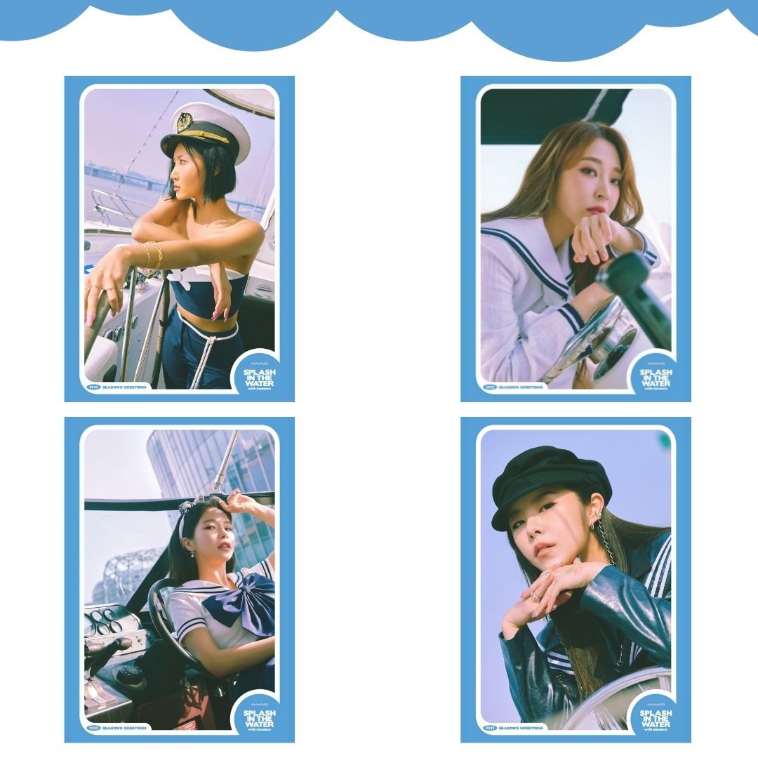 MAMAMOO “ 2022 Seasons Greetings ” Poster Set