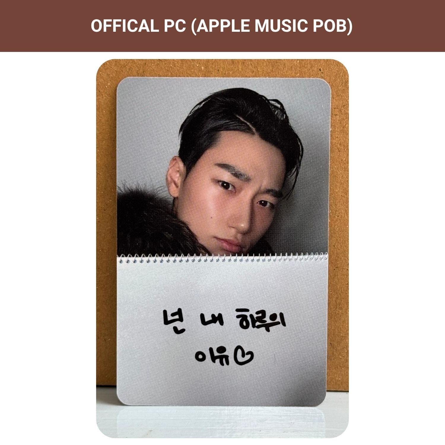 ATEEZ San '' GOLDEN HOUR : Part.4 '' Digipack Ver. Apple Music POB Photocard