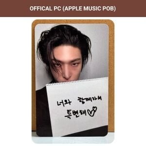 ATEEZ Mingi '' GOLDEN HOUR : Part.4 '' Digipack Ver. Apple Music POB Photocard