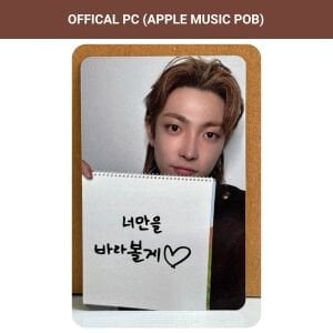ATEEZ Hongjong '' GOLDEN HOUR : Part.4 '' Digipack Ver. Apple Music POB Photocard