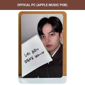 ATEEZ Jongho '' GOLDEN HOUR : Part.4 '' Digipack Ver. Apple Music POB Photocard