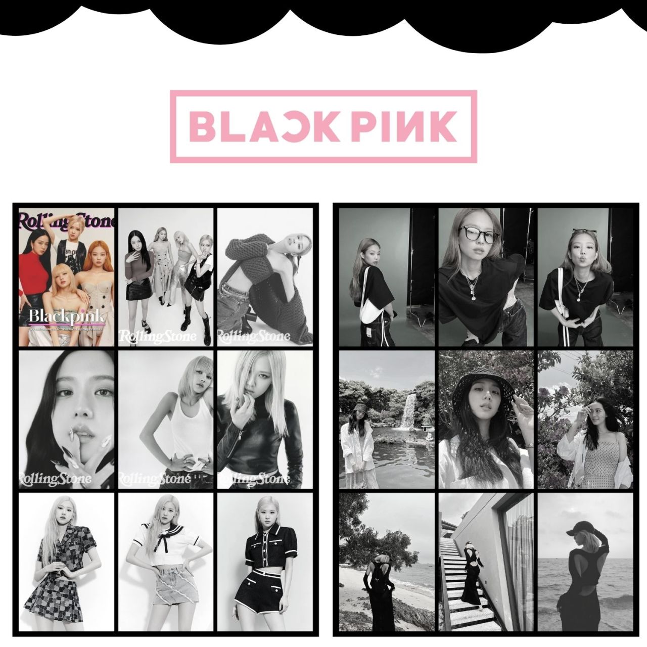 BLACKPINK '' 2022.05 ''  Fotokart Seti