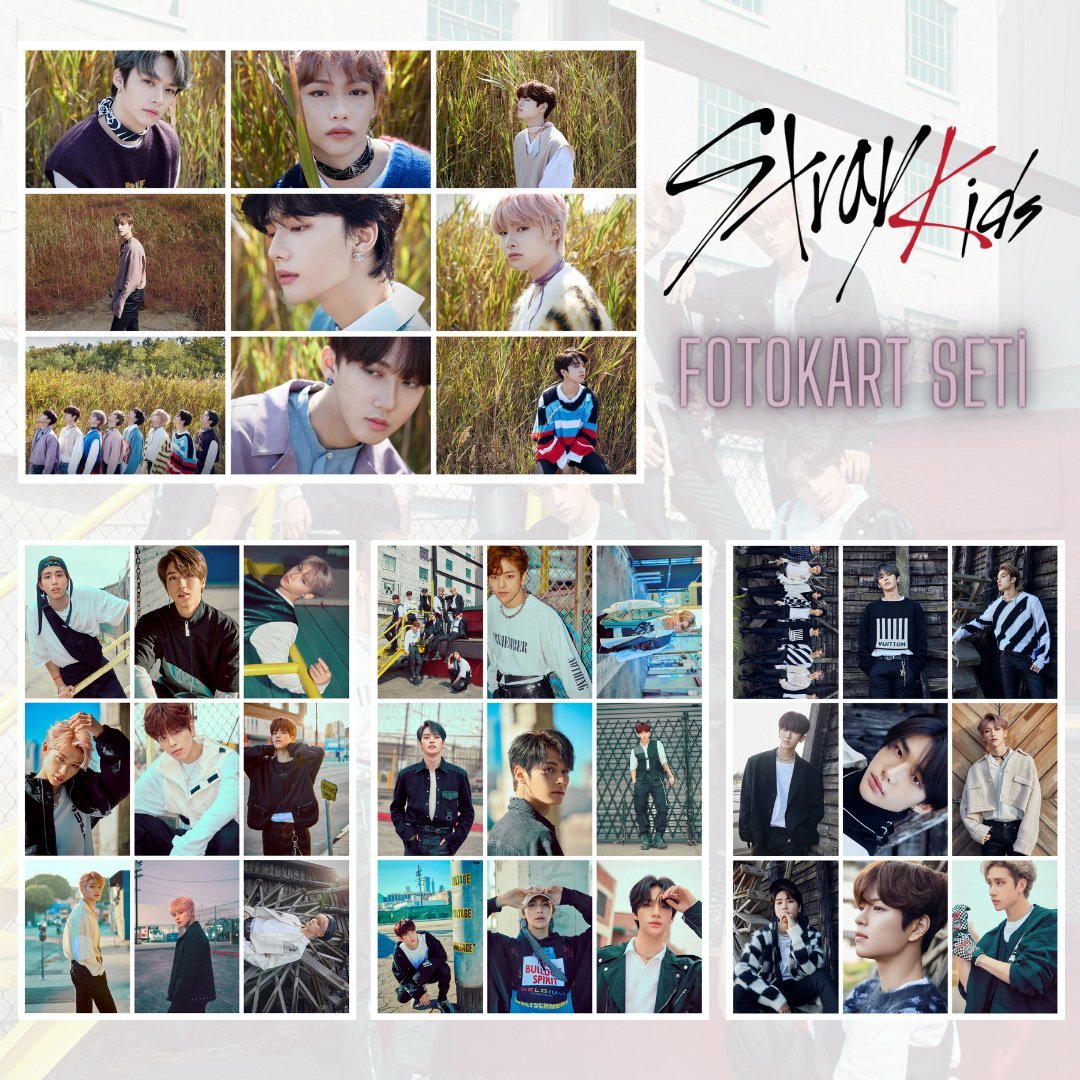 STRAY KIDS Fotokart Seti 3