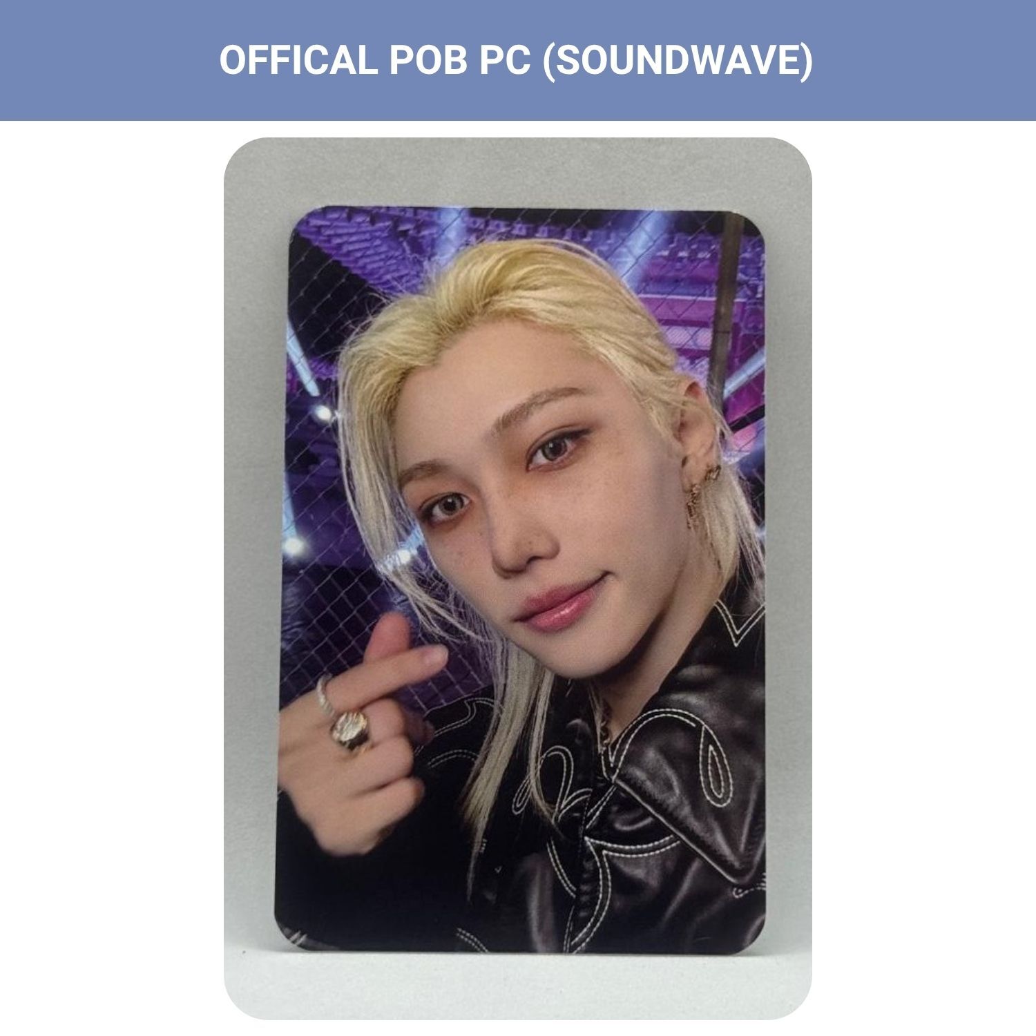 STRAY KIDS Felix '' Skzhop Hiptape '' Soundwave POB PC