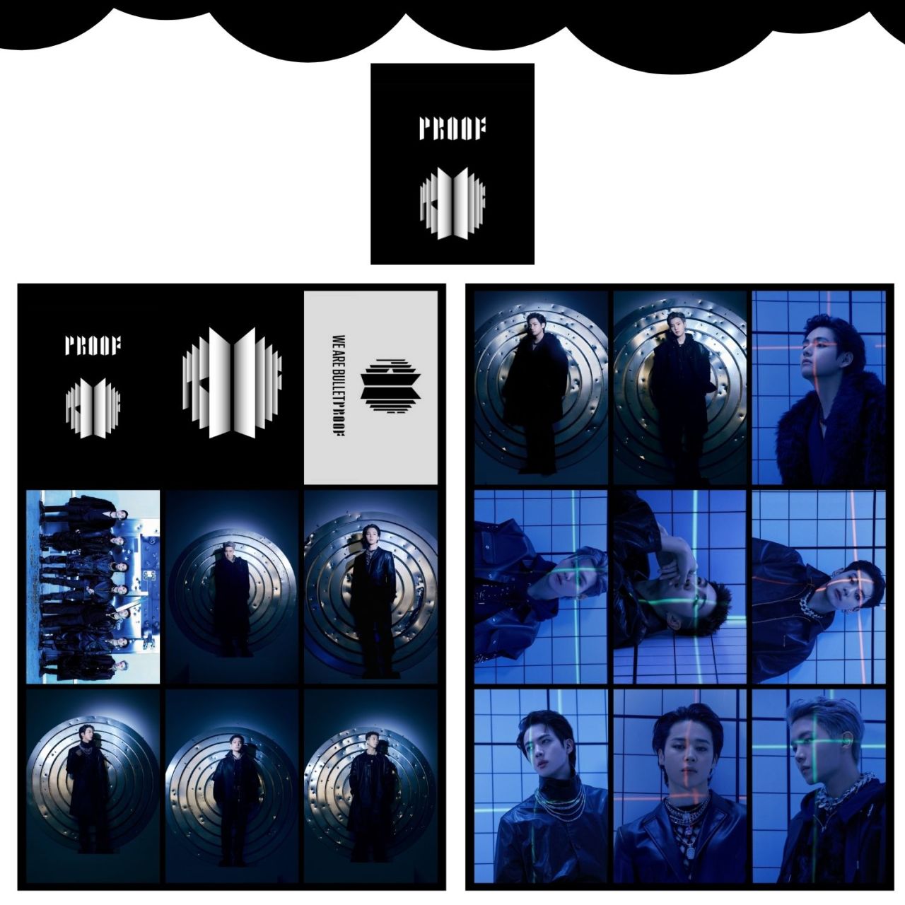 BTS '' Proof ''  Fotokart Seti