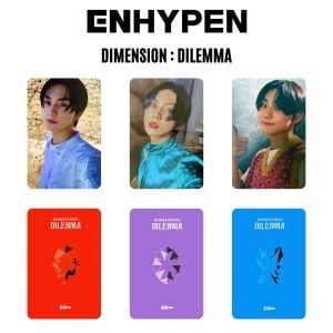 ENHYPEN Jungwon '' DIMENSION : Dilemma '' Album Kart Seti