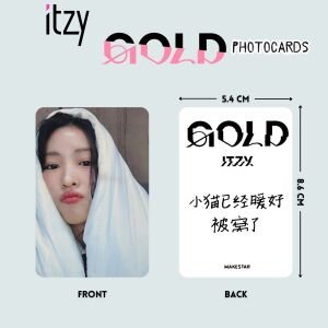 ITZY '' Gold '' Photocards POB 1