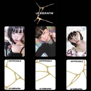 【新品未開封】LE SSERAFIM EndlessRhythm Chaewon LE SSERAFIM Chaewon '' Antifragile '' Album Kart Seti