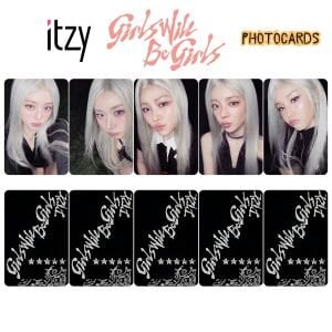 ITZY '' Girls Will Be Girls '' Box ver.  Photocards