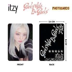 ITZY '' Girls Will Be Girls '' Box ver.  Photocards