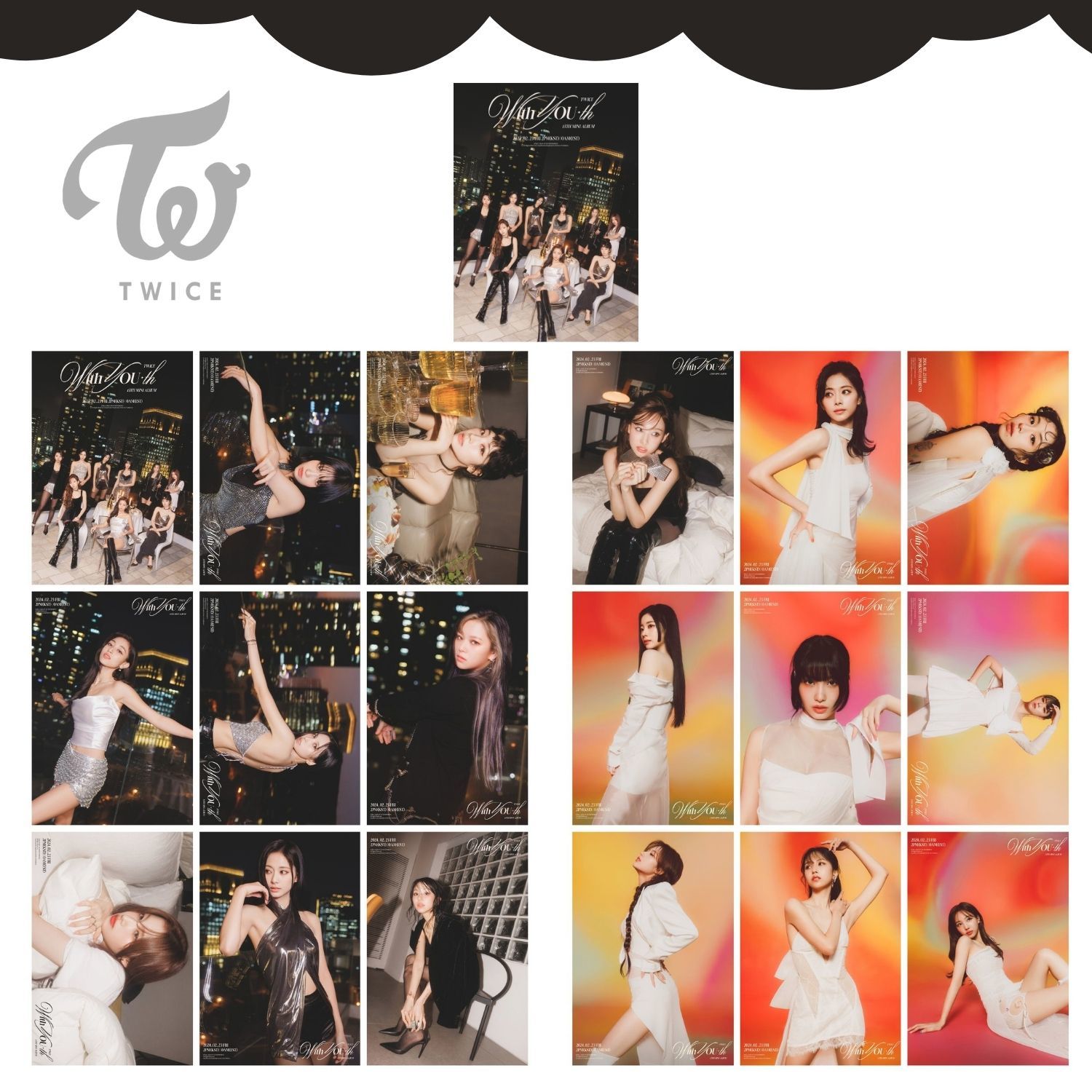 TWICE '' With You th ''  Fotokart Seti