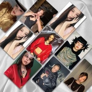 BLACKPINK '' Jennie '' Çift Yön Baskılı Hologramlı /  Lomo Card Seti (55 Pcs)
