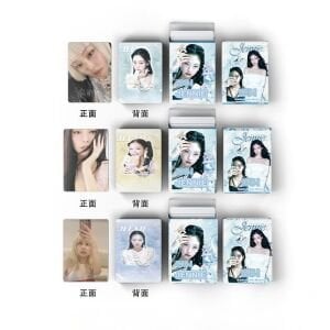 BLACKPINK '' Jennie '' Çift Yön Baskılı Hologramlı /  Lomo Card Seti (55 Pcs)
