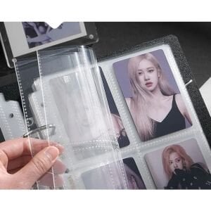 Binder Dosyası İç Sayfa Kalp Desenli (10 Adet)