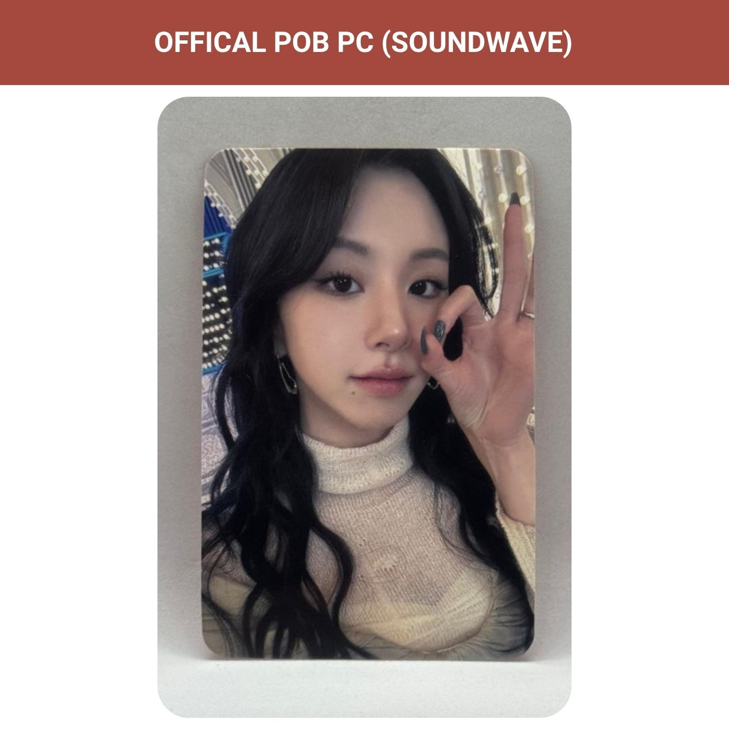 TWICE Chaeyoung  '' With Youth '' Soundwave POB PC