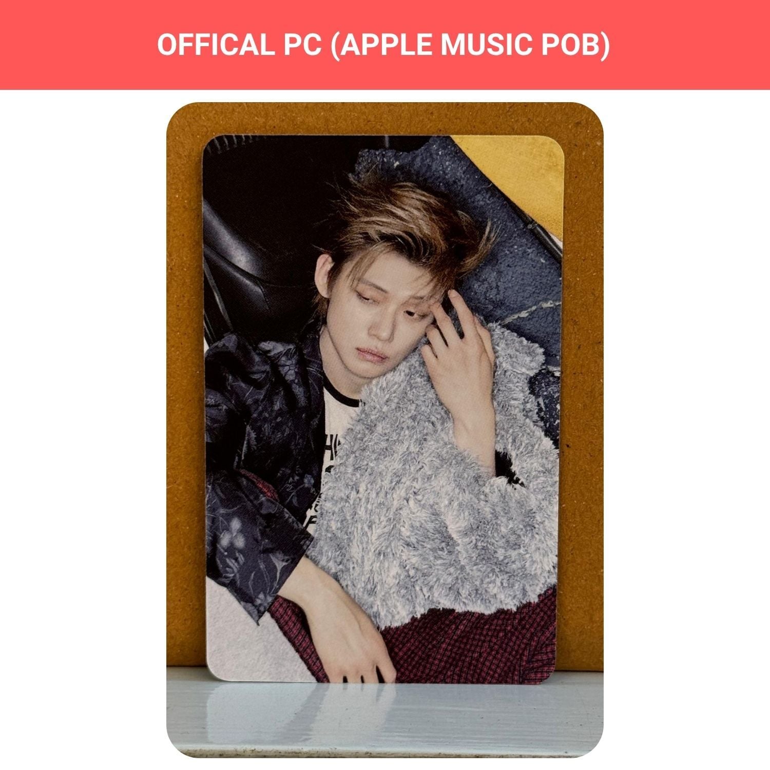 TXT Yeonjun '' 7th Year : When the Wind Paused in the Thorns '' Thorn Ver. Apple Music Photocard