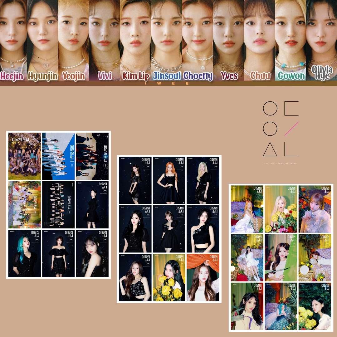 LOONA ''Star'' Fotokart Seti