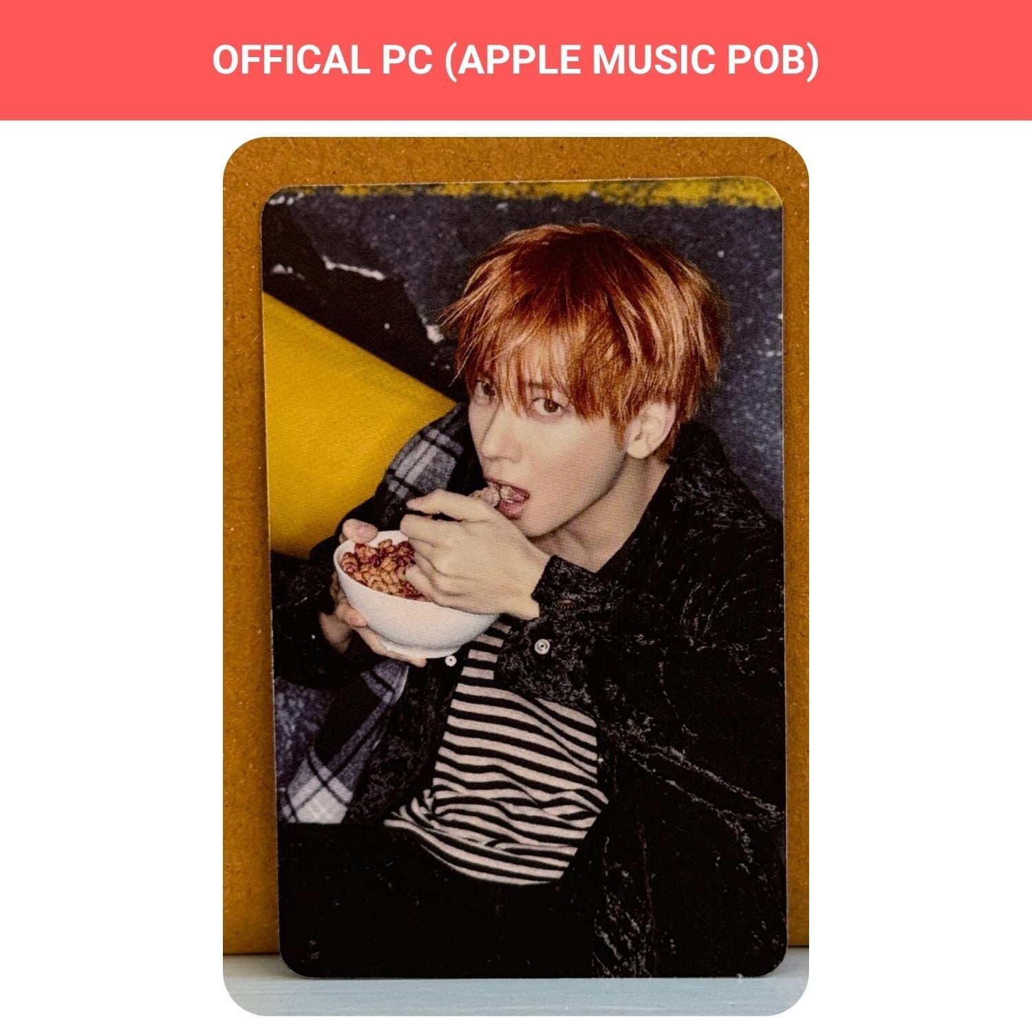 TXT Taehyun '' 7th Year : When the Wind Paused in the Thorns '' Thorn Ver. Apple Music Photocard