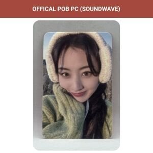 TWICE Jihyo '' With Youth '' Soundwave POB PC