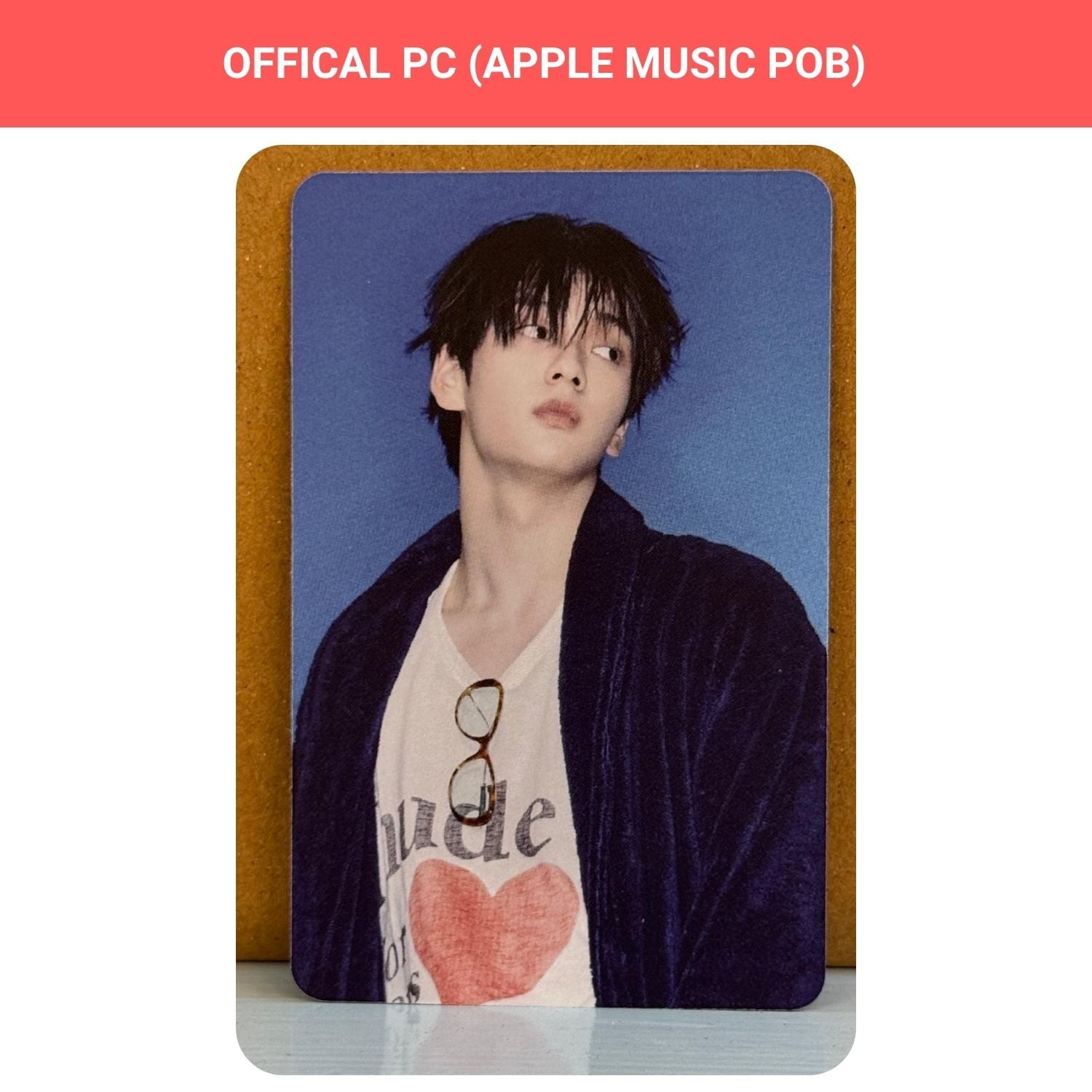 TXT Soobin '' 7th Year : When the Wind Paused in the Thorns '' Thorn Ver. Apple Music Photocard