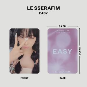 LE SSERAFIM '' Easy '' Balmy Flex ver.  PC Set