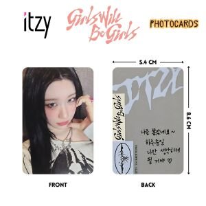 ITZY '' Girls Will Be Girls '' Binder ver.  Photocards